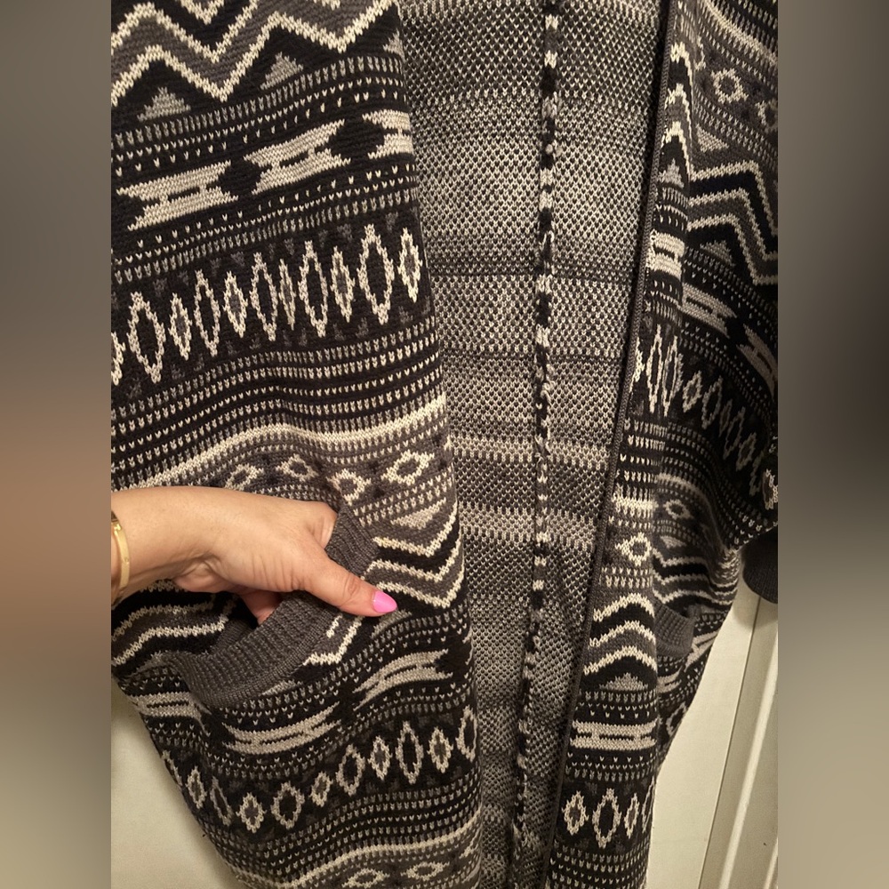 Haute Hippie 'Fairisle' Long Merino Cardigan - Picture 4 of 7